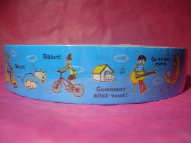 Kamio Japan "French" Kawaii Deco Tape