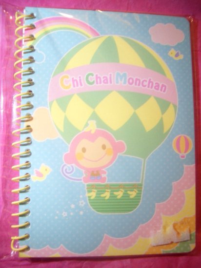 Chi Chai Monchan Mini Spiral Kawaii Notebook