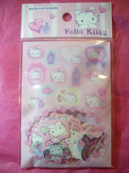 Hello Kitty Sack-O-Stickers Kawaii