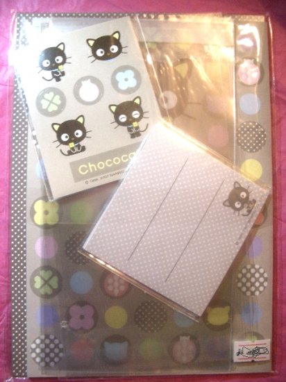 Chococat Letter Set Kawaii w/ Stickers