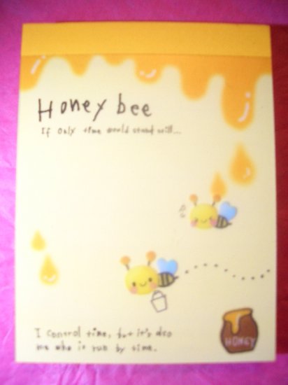 Q-Lia "Honey Bee" kawaii mini memo pad