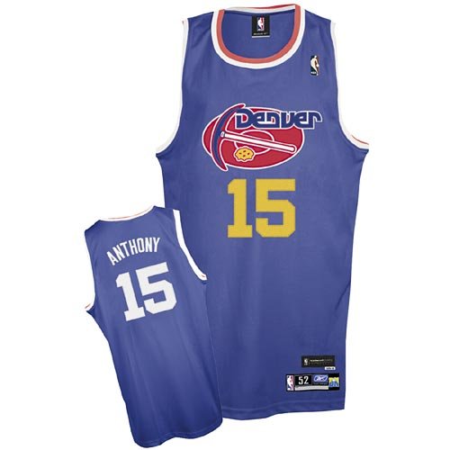 Denver Nuggets Carmelo Anthony Hardwood Classics Authentic Jersey
