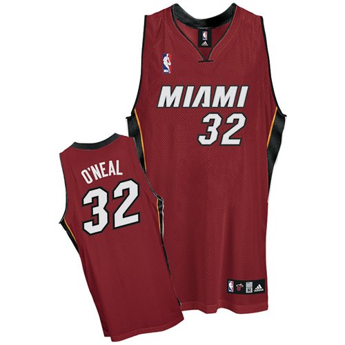 Miami Heat Shaquille O'Neal Authentic Alternate Jersey