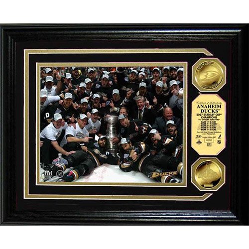 Highland Mint Anaheim Ducks 2007 Stanley Cup Champions Photomint