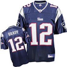 New England Patriots Tom Brady Replica Team Color Jersey