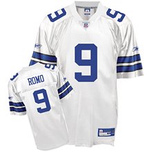 Dallas Cowboys Tony Romo Replica White Jersey