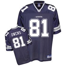 Dallas Cowboys Terrell Owens Replica Team Color Jersey