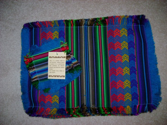 Peruvian Blue Place Settings