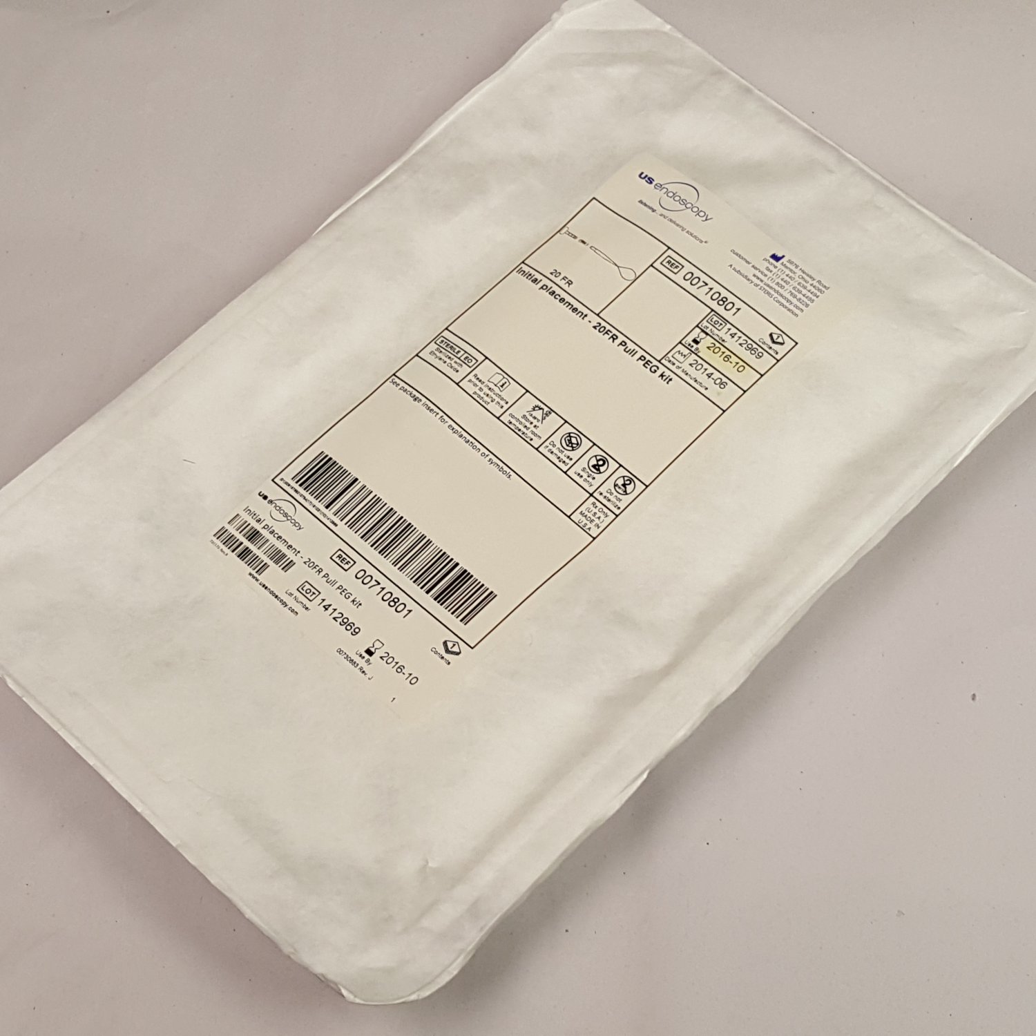 US Endoscopy 00710801, Initial Placement, 20FR Pull PEG Kit