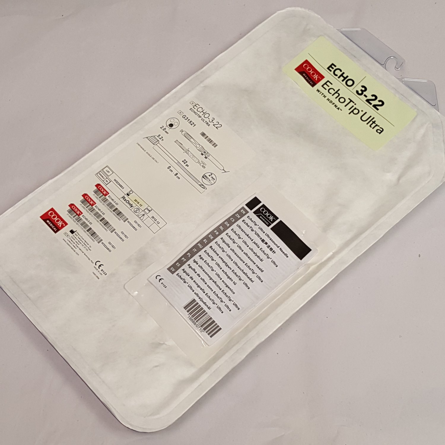 Cook Medical Echo-3-22 Echotip Ultra
