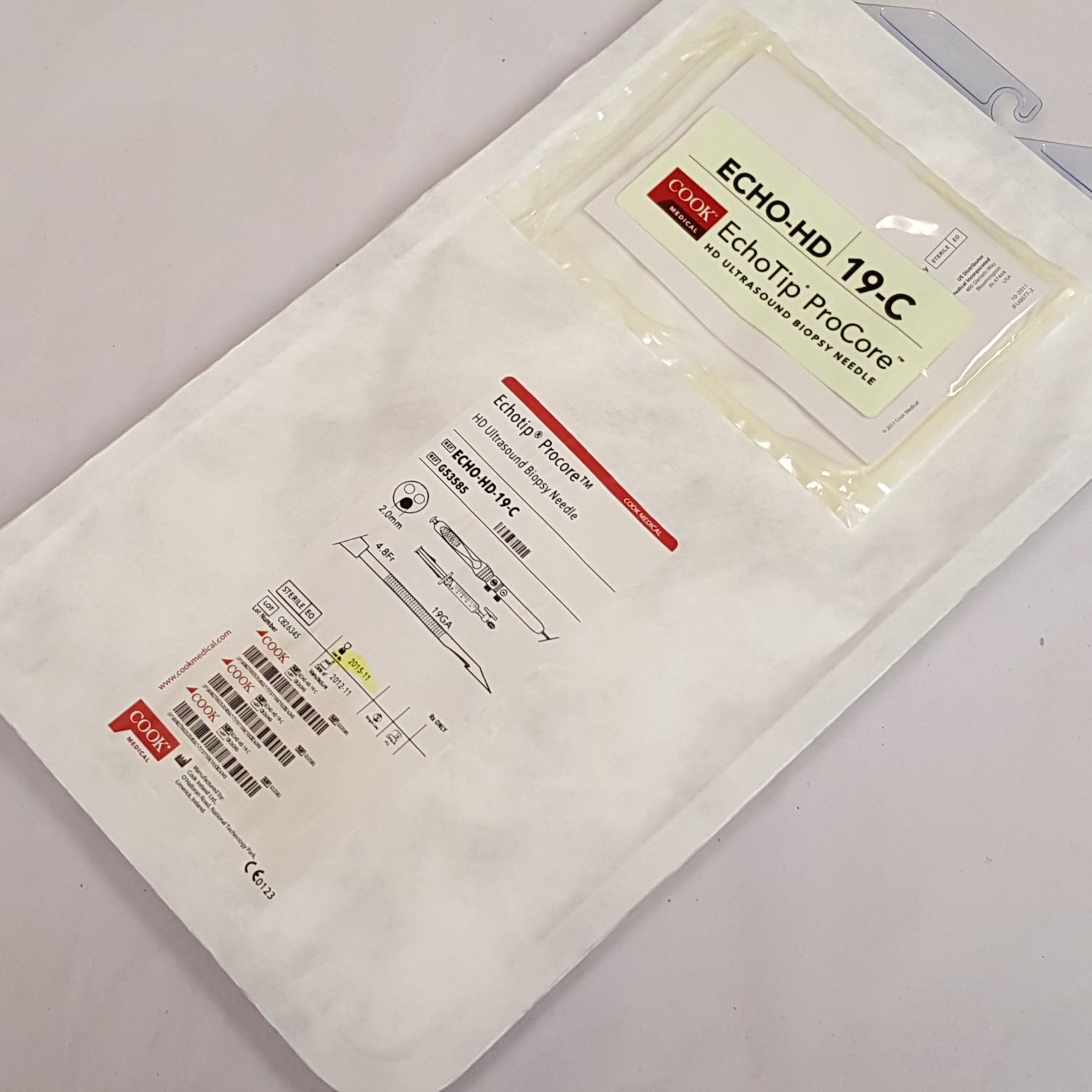 Cook Medical G53585, Echo-HD 19-C EchoTip ProCore