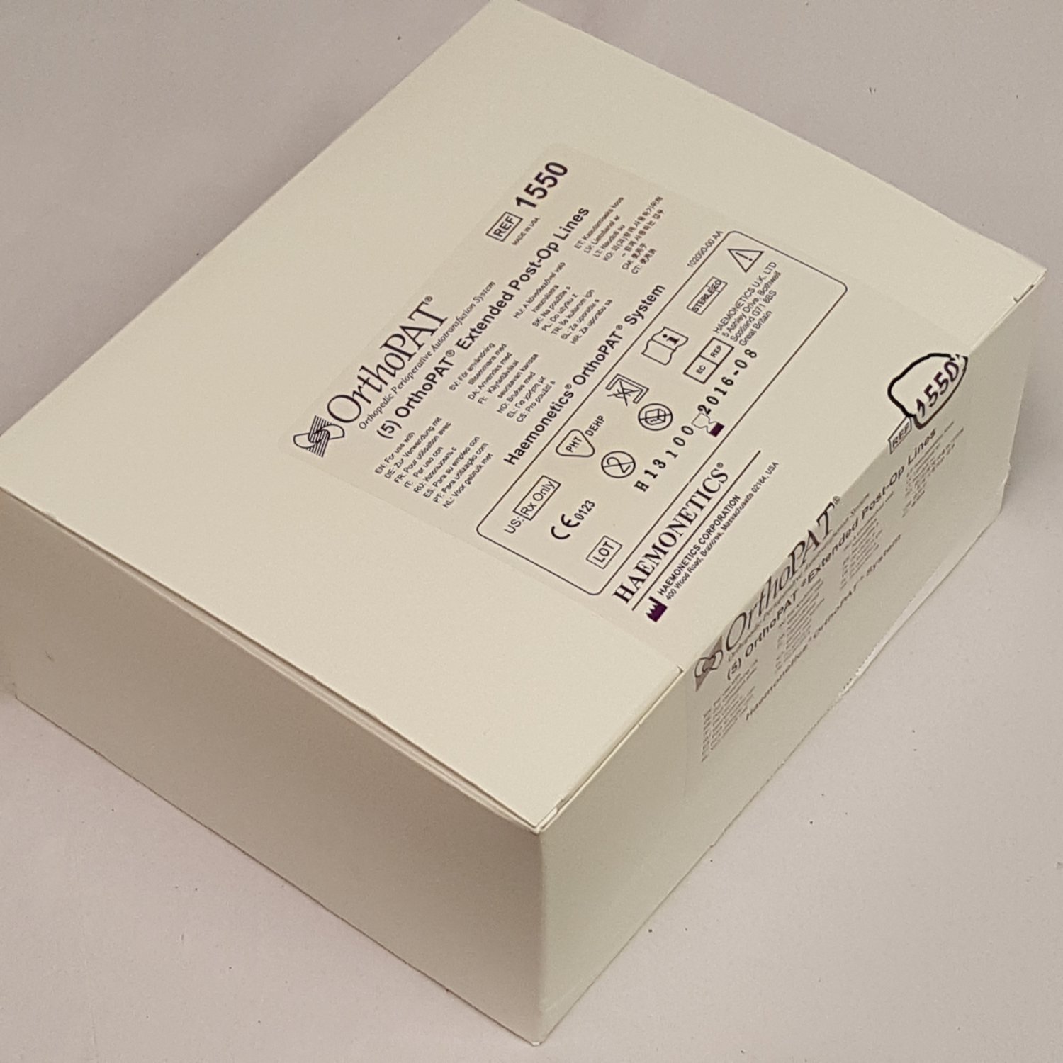 Box of 5 / OrthoPAT 1550 Extended Post-Op Lines
