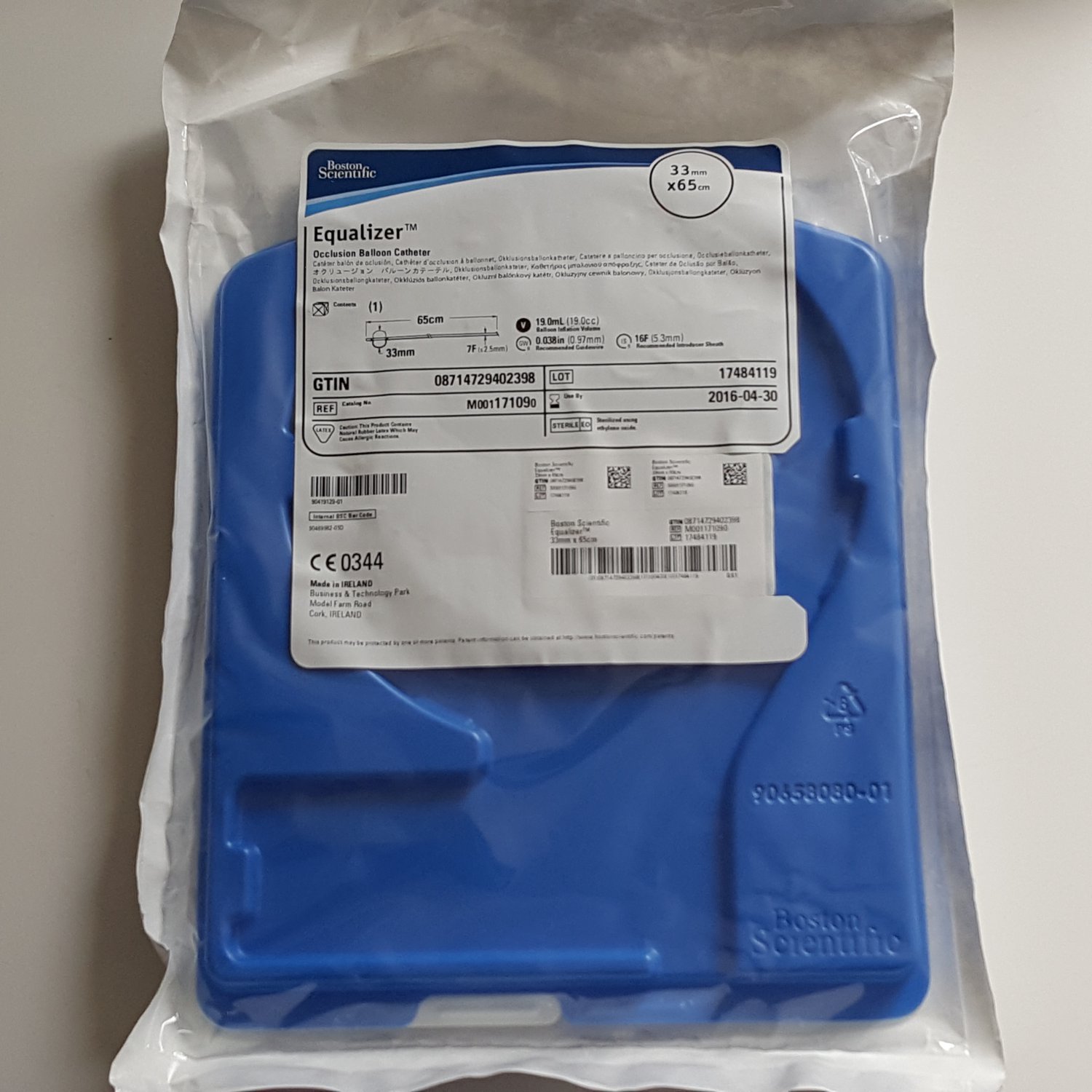Boston Scientific Equalizer M001171090 Occlusion Balloon Catheter