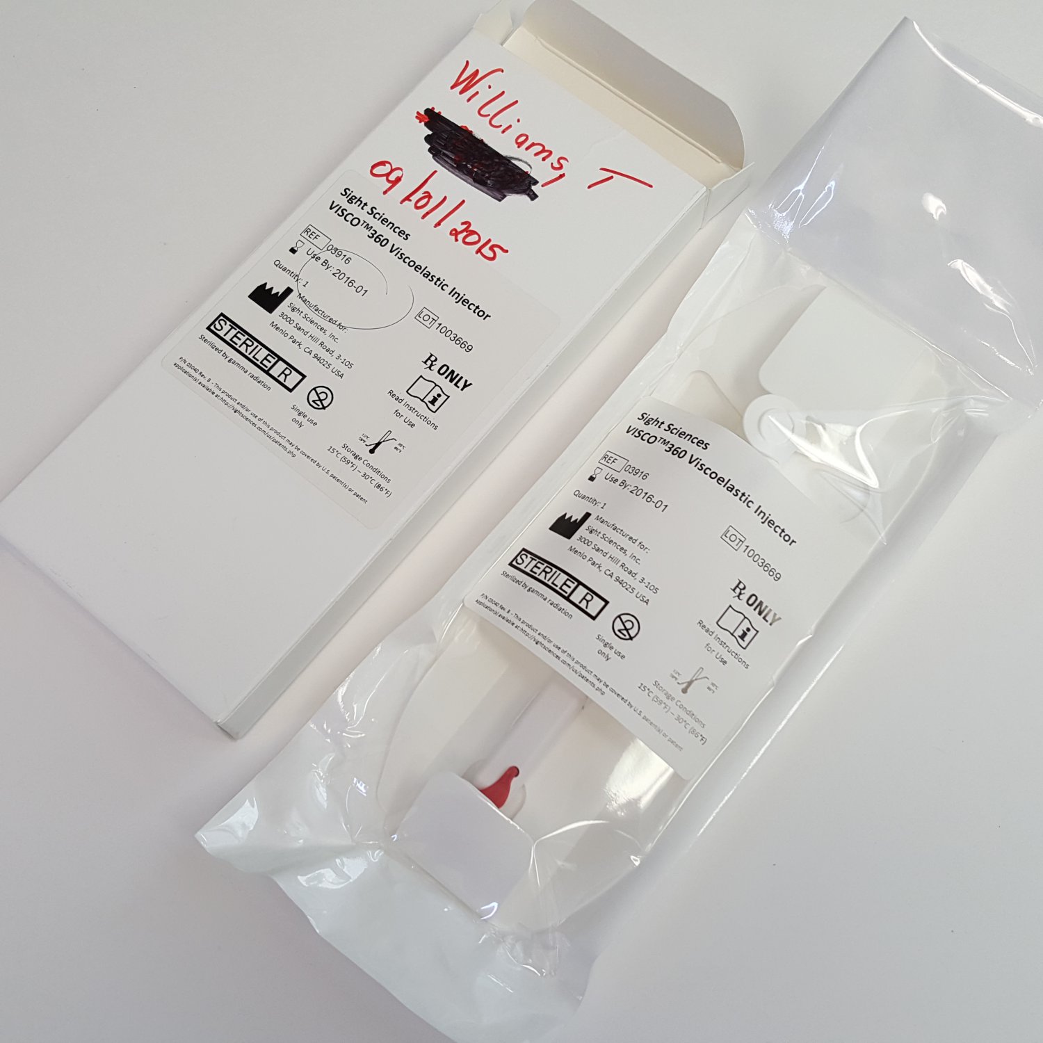 Sight Sciences Visco 360 Viscoelastic Injector 03916