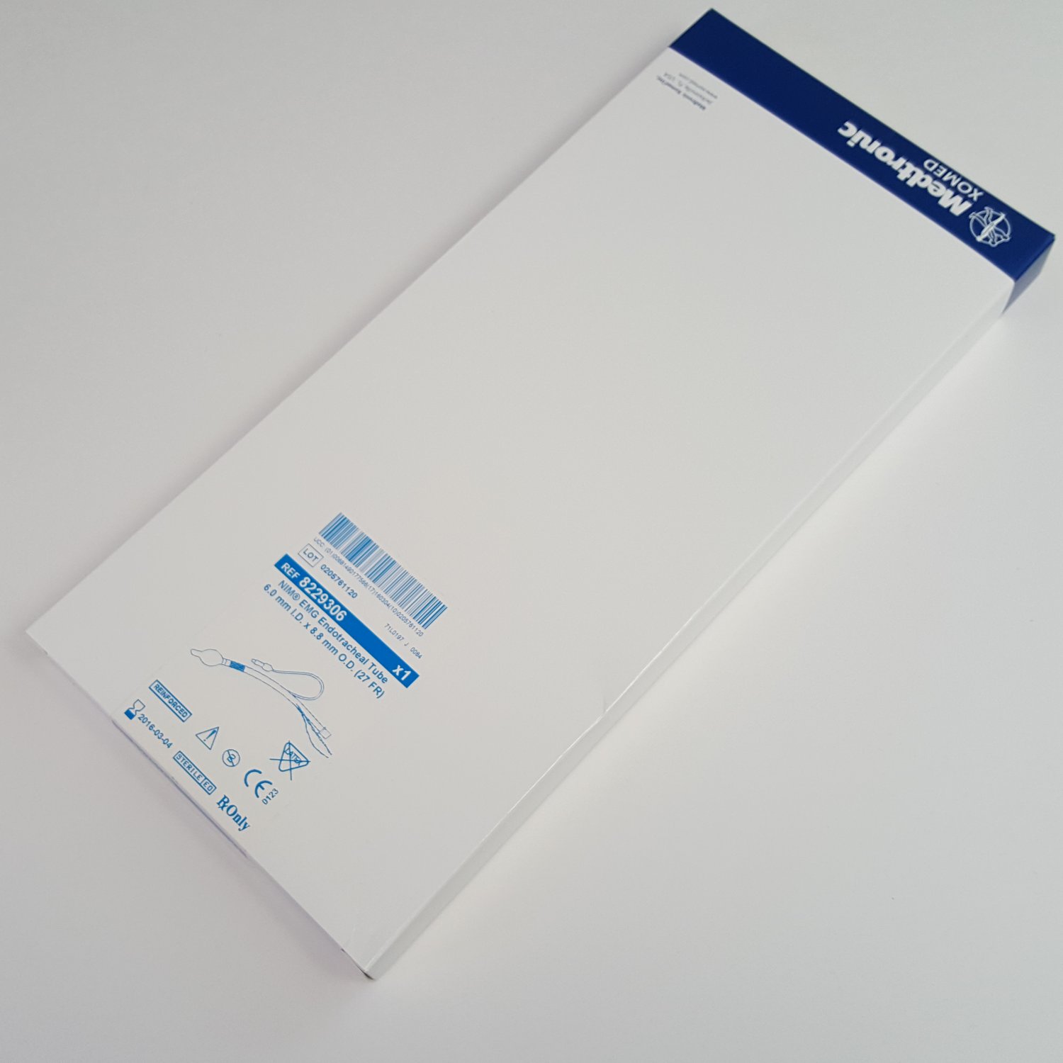 Nim EMG Endotracheal Tube 8229306 , 6.0mm I.D. x 8.8mm O.D.
