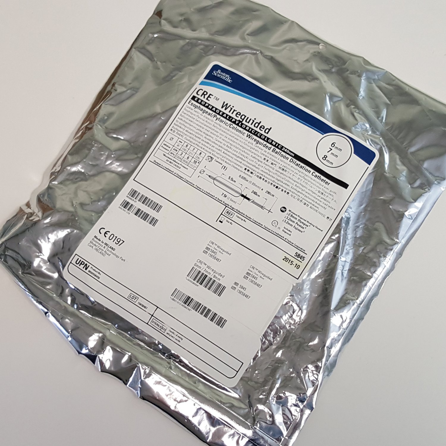 Boston Scientific 5845, CRE Wireguided Esophageal Balloon Catheter