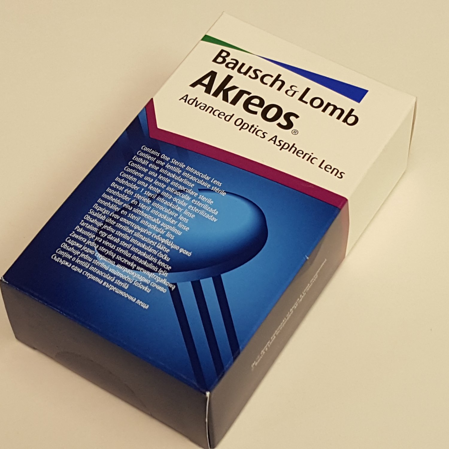 Bausch & Lomb A060 Akreos Aspheric Lens 10.5D