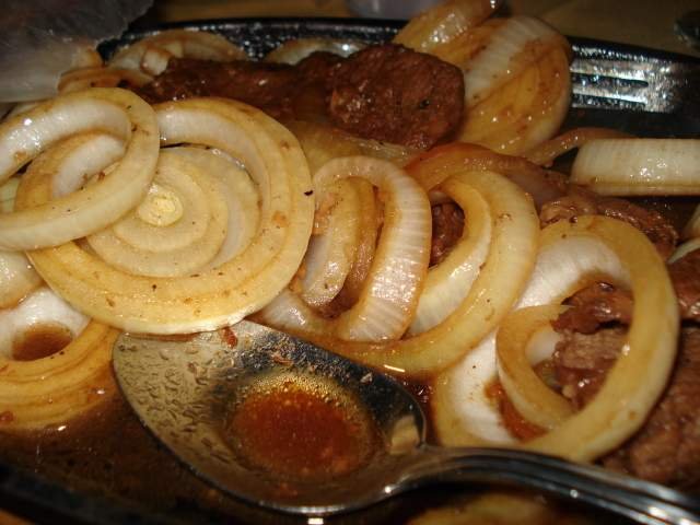Beefsteak with Onion