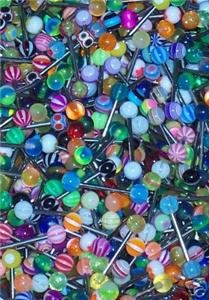 **New Price** Brand New, Wholesale lot of *45* Tongue rings *+Free Gift*