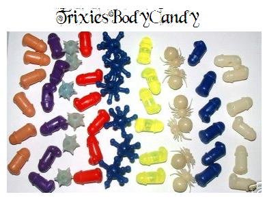 **New Price** 48 Pe*is, Spider, Atom, Mace Ticklers assorted colours pop on Brand NEW