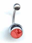 **New Price** 14g Flashing Belly Rings w/ batteries Brand NEW