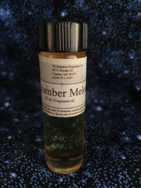 Cucumber melon Fragrance oil one half ounce with glass dropper