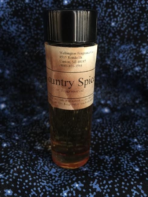 Country Spice Fragrance oil one half ounce with glass dropper