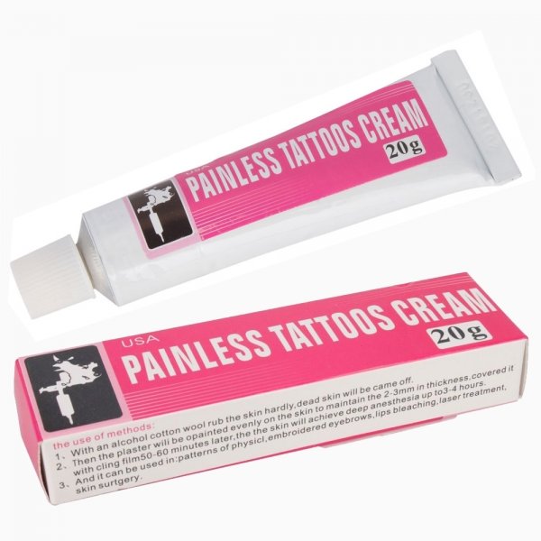 20g Tattoo Piercing Numbing Anaesthetic Cream Painless Tattoos Cream