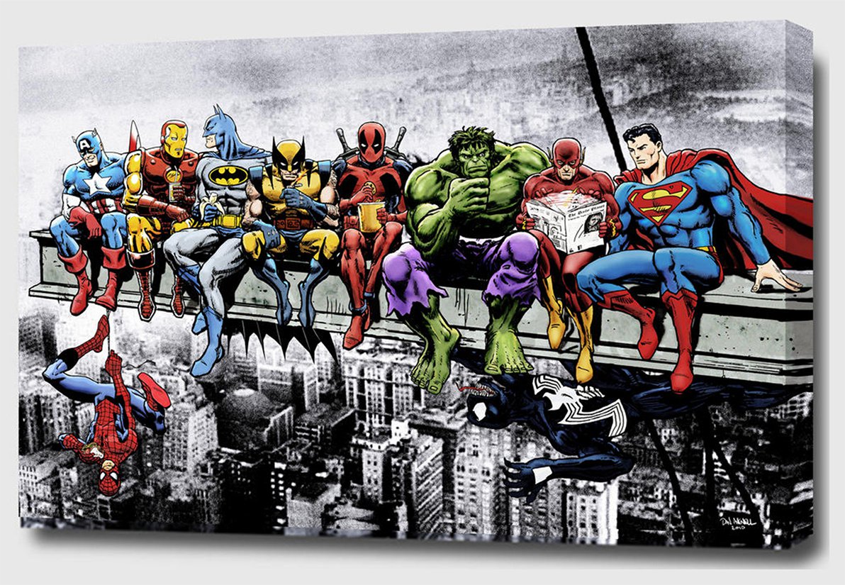 Плакаты с супергероями