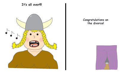 Greeting Cards Sarcastic Divorce Cards 029