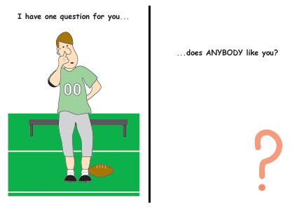 Greeting Cards Sarcastic Don't Like You Cards 030