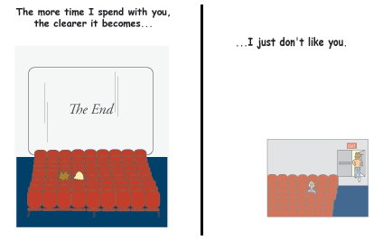 Greeting Cards Sarcastic Don't Like You Cards 034