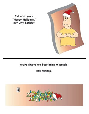 Greeting Cards Sarcastic Holiday Cards 042