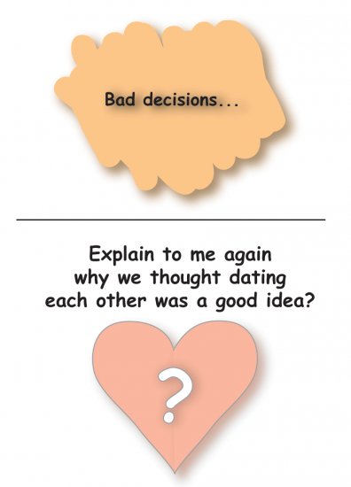 Greeting Cards Sarcastic Bad Decsion Cards 060
