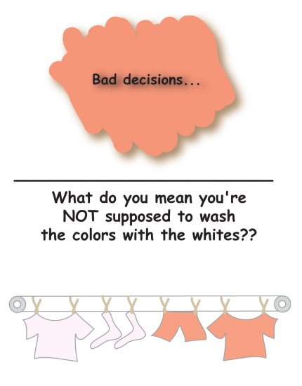 Greeting Cards Sarcastic Bad Decisions Cards 067