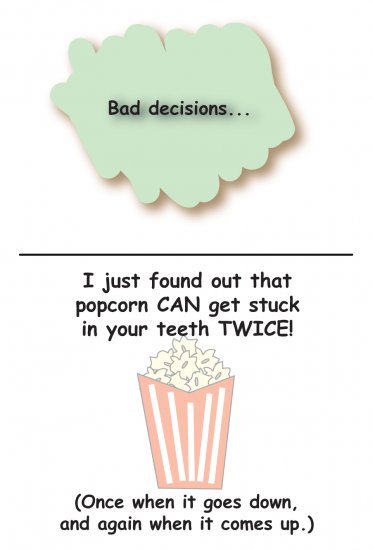 Greeting Cards Sarcastic Bad Decisions Cards 069