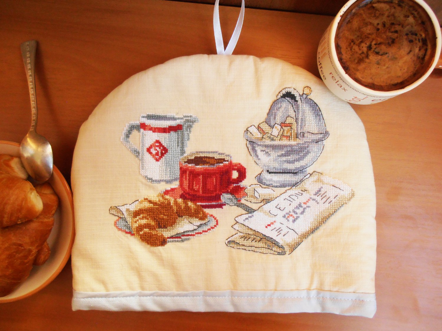Kitchen decoration, made in ukraine, rustic dinnerware, teapot warmer, tea pot cover