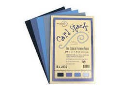 Blues - Card Stacks 5.5" x 8.5" - Die Cuts with a View
