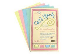 Pastels - Card Stacks 5.5" x 8.5" - Die Cuts with a View