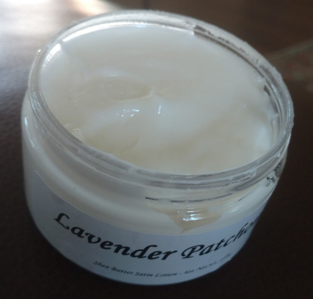 Luxe Lavender Patchouli Shea Butter Satin Lotion