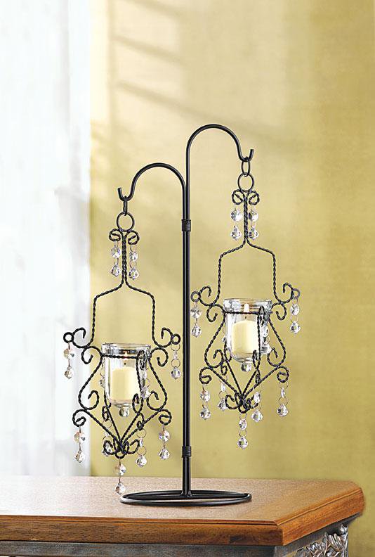 Crystal Drop Candleholder