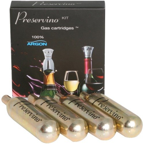 Preservino Argon Cartridges, 4 Pk