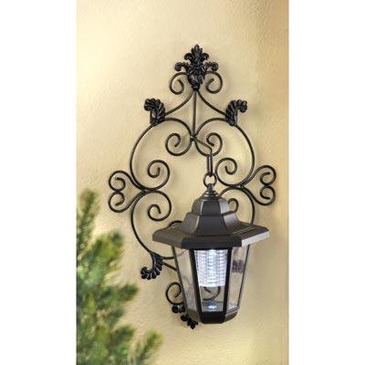 Outdoor Solar Wall Lantern