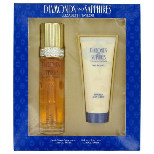 Diamonds And Saphires By Elizabeth Taylor Gift Set