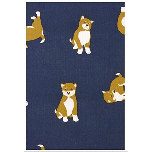 Hamamonyo Shiba Inu Design Nassen Tenugui Towel
