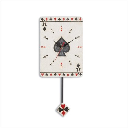 Card Clock with Pendulum