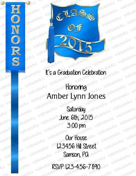 Personalized Graduation Invitation (graduation948)