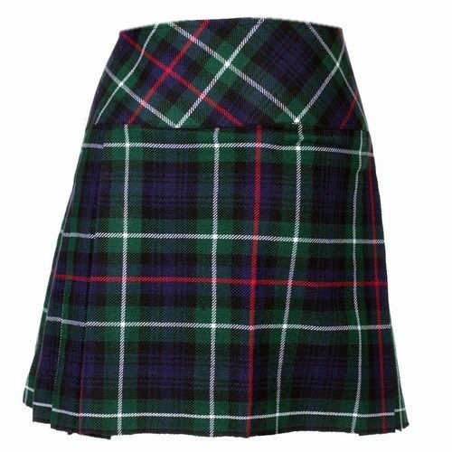 52 Size New Ladies Mackenzie Tartan Scottish Mini Billie Kilt Mod Skirt