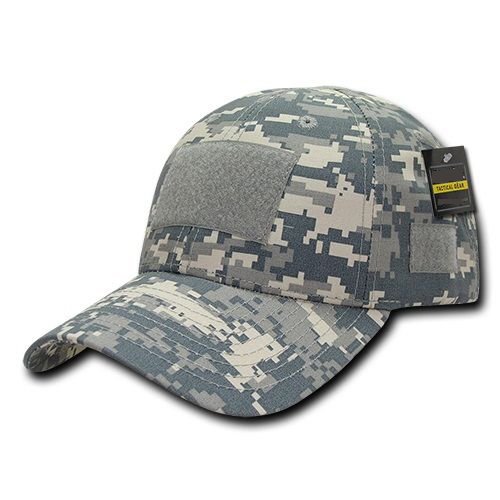 Uni Digital ACU Camo Tactical Ripstop Army Operator Contractor Low Crown Cap Hat