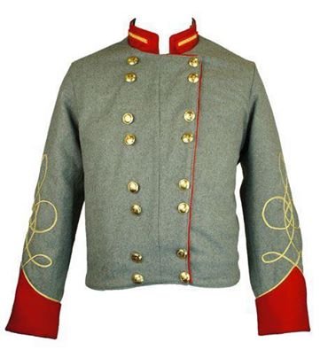Military Piper Drummer Band Scottish Wool Doublet Jacket Red Collar